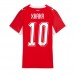 Švýcarsko Granit Xhaka #10 Dámské Domácí Dres MS 2026 Krátkým Rukávem Švýcarsko Granit Xhaka #10 Dámské Domácí Dres MS 2026 Krátkým Rukávem